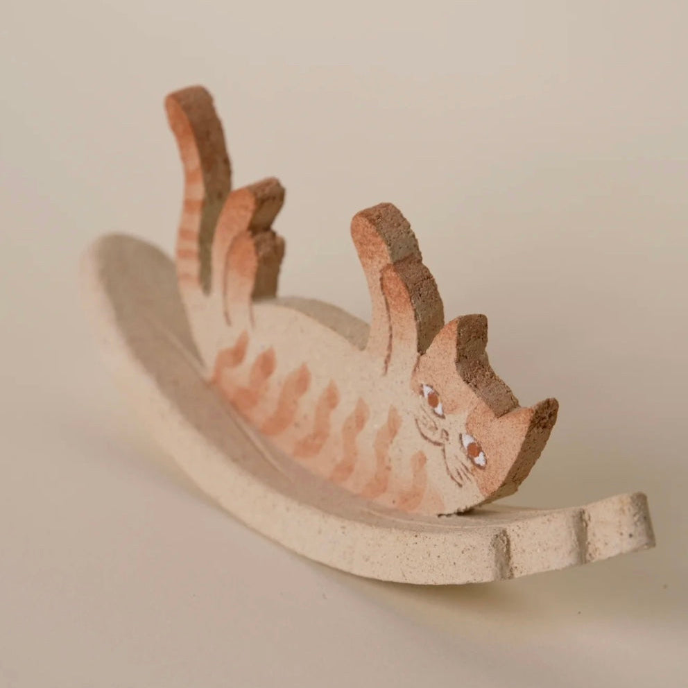 Whisker Cat Ceramic Aroma Stone